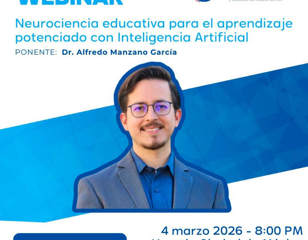 Webinar: Neurociencia educativa para el aprendizaje potenciado con Inteligencia Artificial